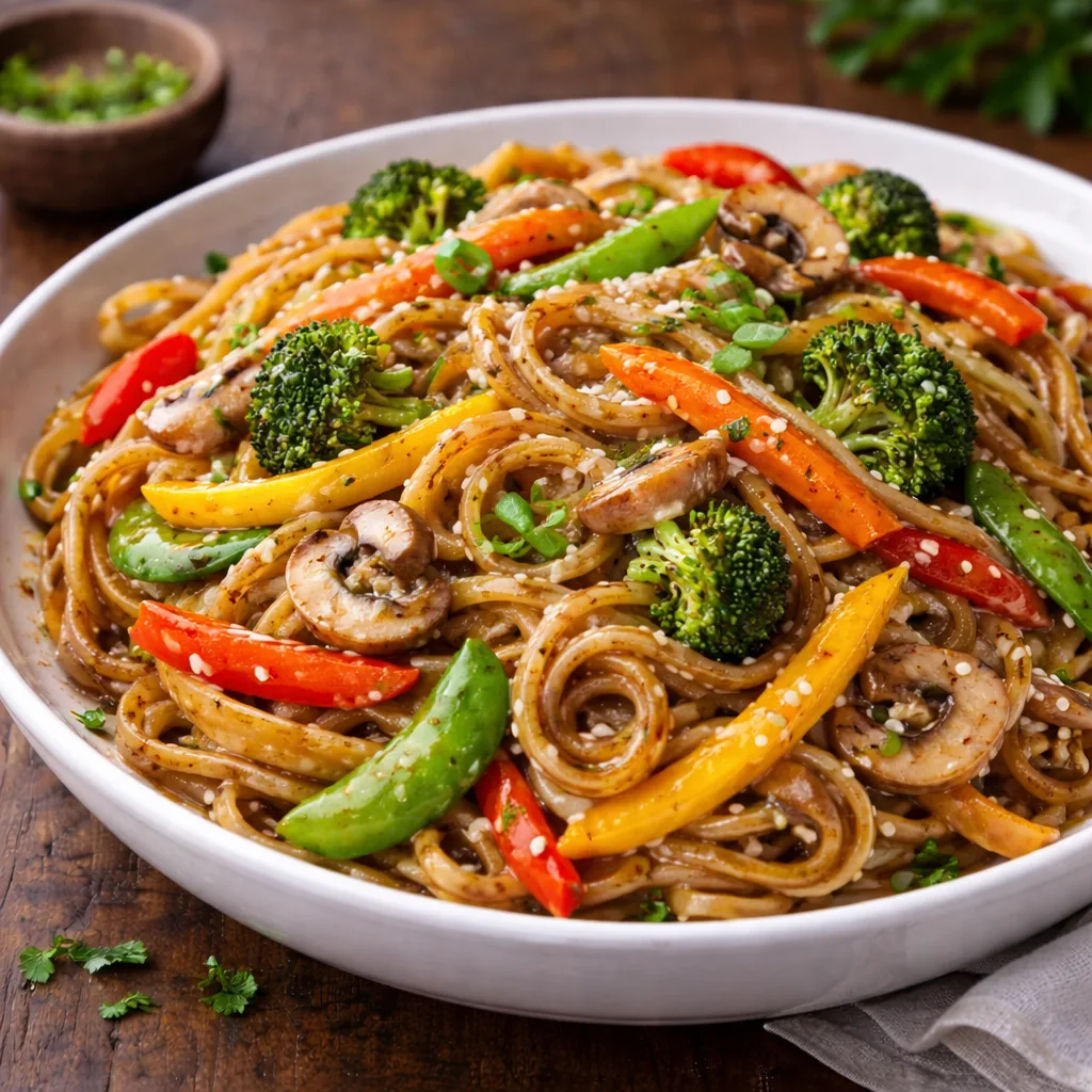 Sebzeli Noodle