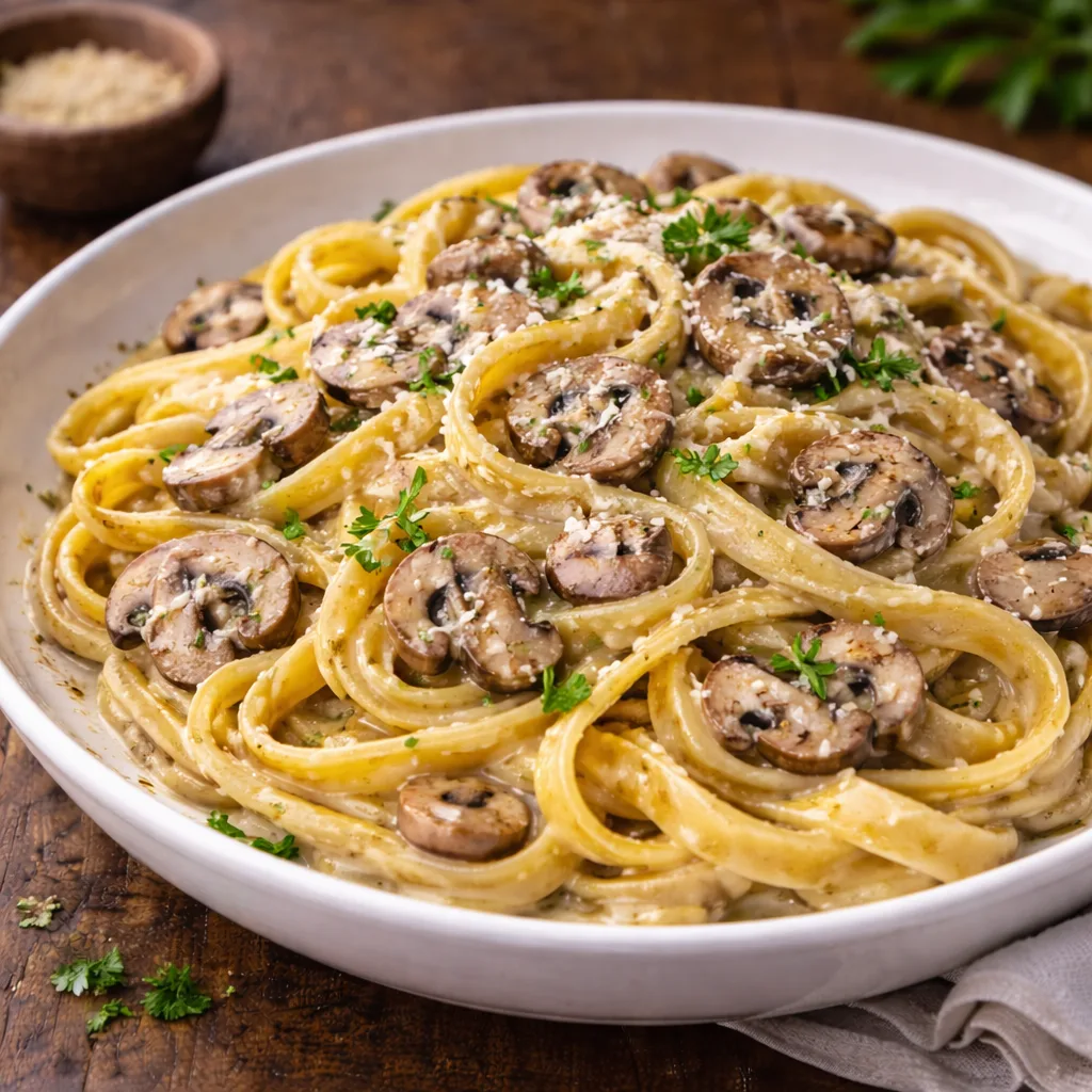 Mantarlı Tagliatelle