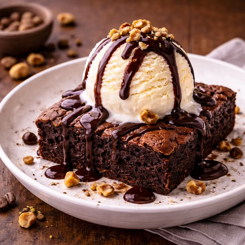 Dondurmalı Brownie